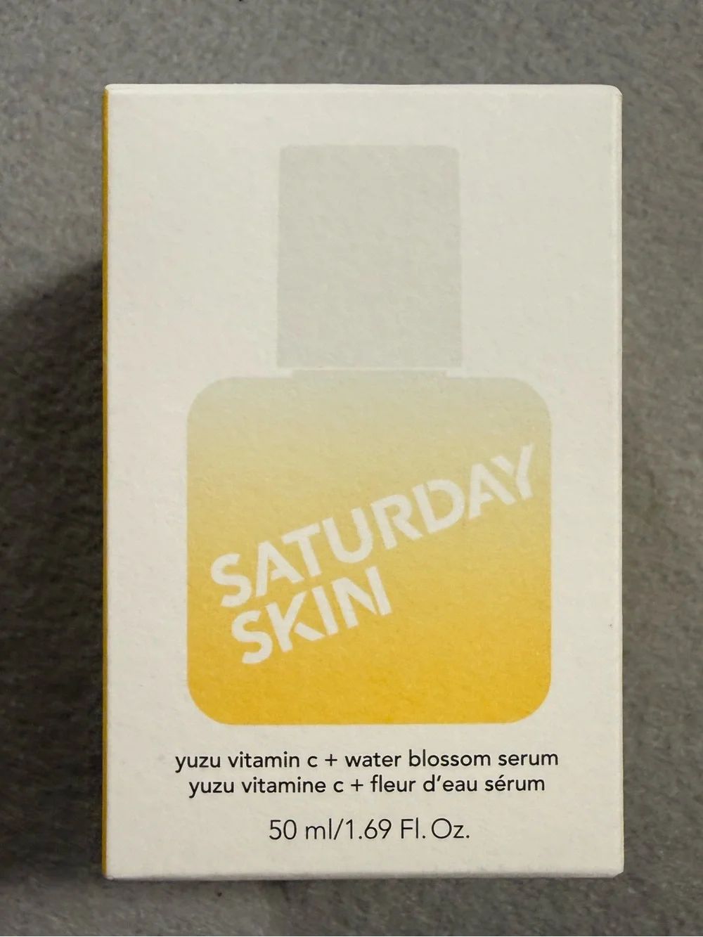 New SATURDAY SKIN Yuzu Vitamin C + Water Blossom Serum 50ml Unopened in Box